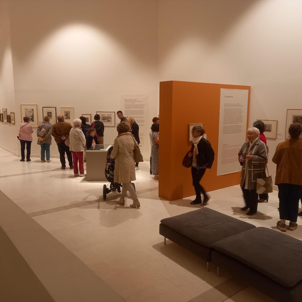 Visite guidée de l'expo "Bruno Dufour-Coppolani, La profondeur des surfaces"