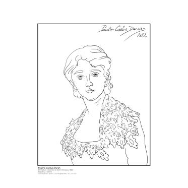 Coloriage à imprimer - Carolus Duran